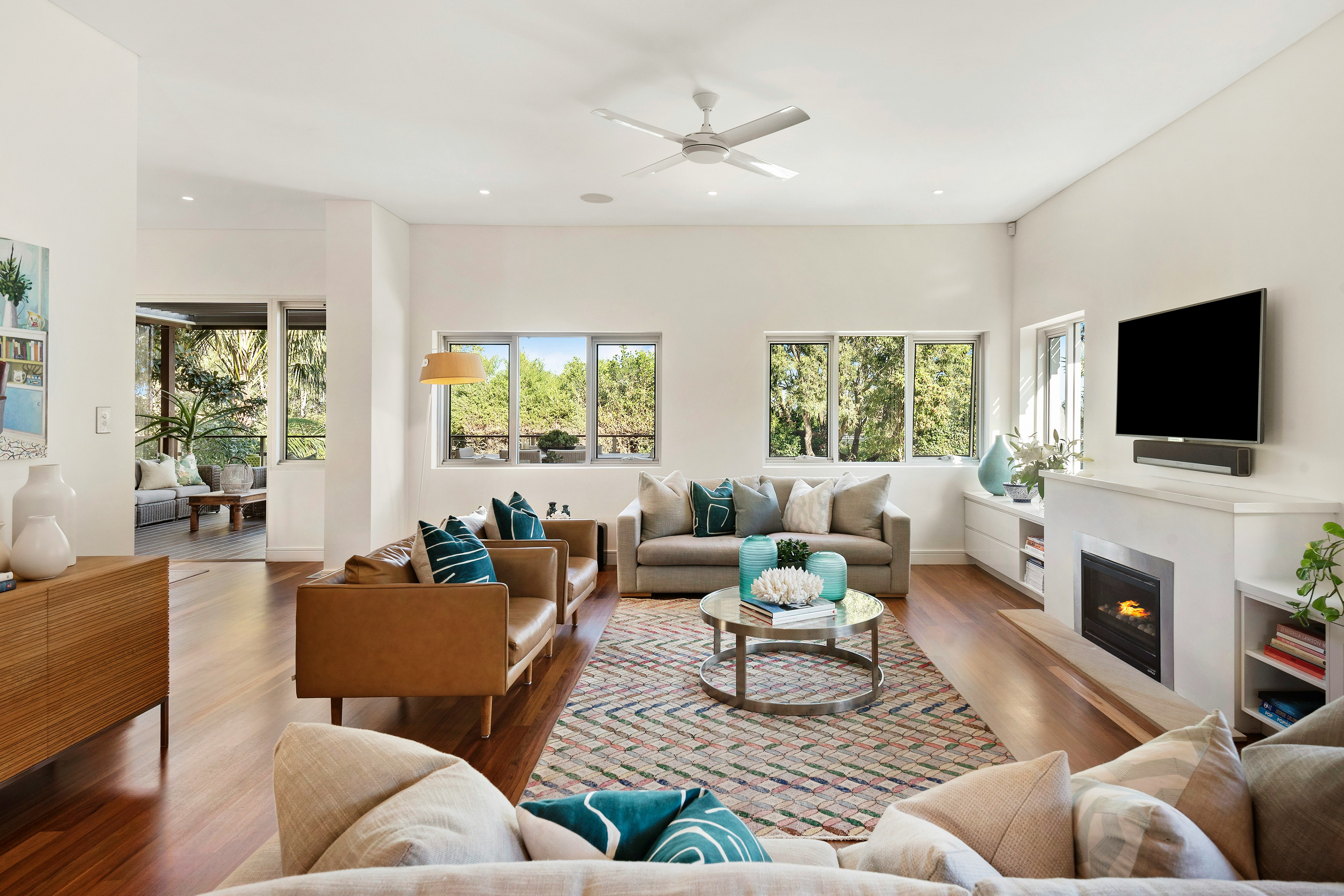 interior of beautiful destin vacation rental