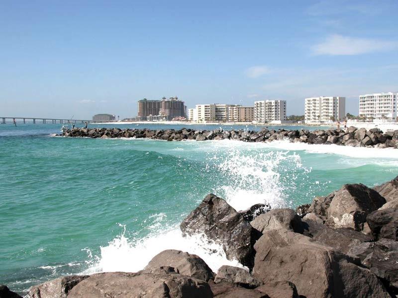 East Jetty in Destin, Florida
