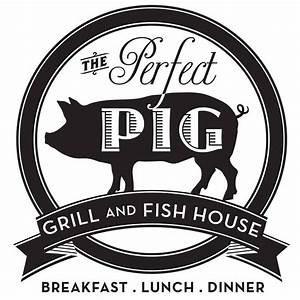 The perfect pig logo